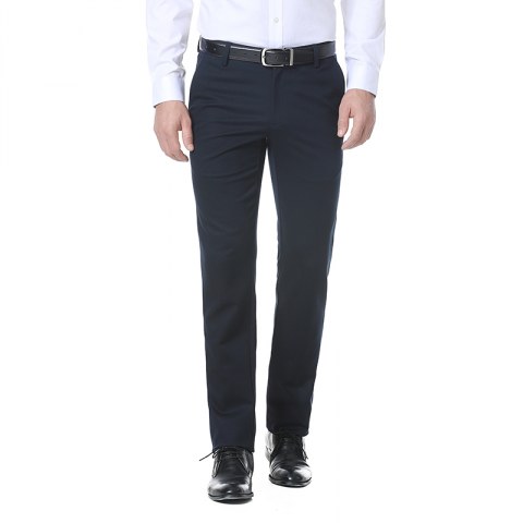  Black slim fit trousers