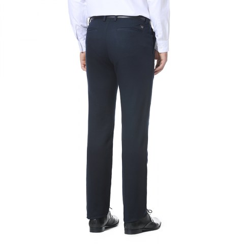  Black slim fit trousers