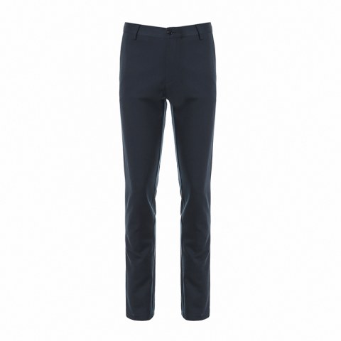  Black slim fit trousers
