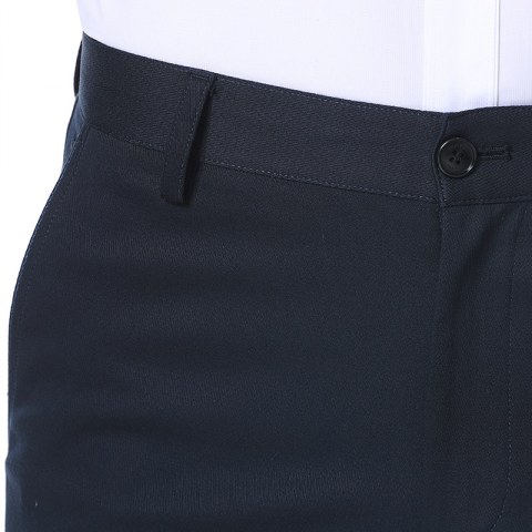  Black slim fit trousers