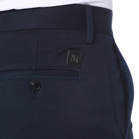  Black slim fit trousers