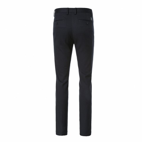  Black slim fit trousers
