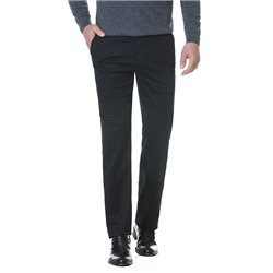  Black slim fit trousers