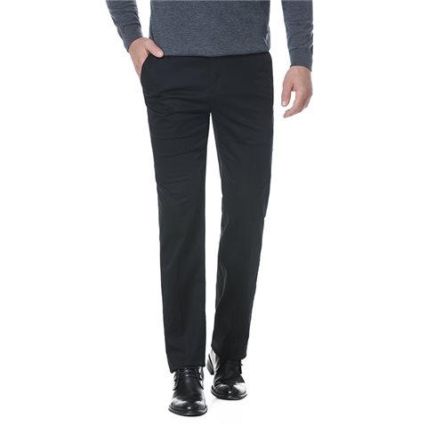  Black slim fit trousers
