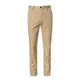 Black slim fit trousers