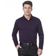 Deep red textured shirt