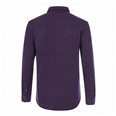 Deep red textured shirt