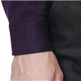 Deep red textured shirt