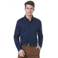 Deep red textured shirt