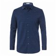 Deep red textured shirt