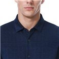 Deep red textured shirt