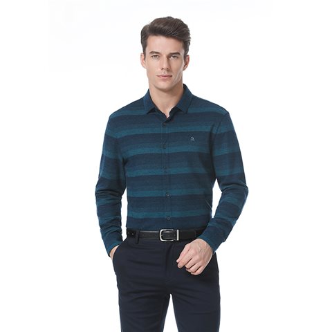 Navy blue formal shirt