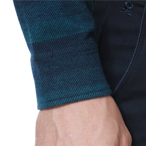 Navy blue formal shirt