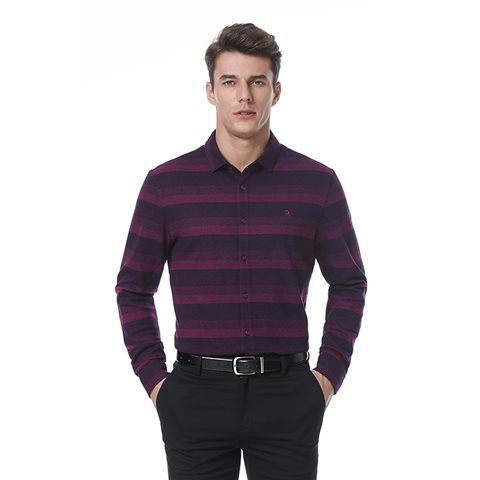 Navy blue formal shirt