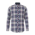  LONG SLEEVE SHIRT SELF-FABRIC COLLAR PURE COTTON 