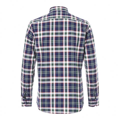  LONG SLEEVE SHIRT SELF-FABRIC COLLAR PURE COTTON 