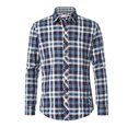  LONG SLEEVE SHIRT SELF-FABRIC COLLAR PURE COTTON 