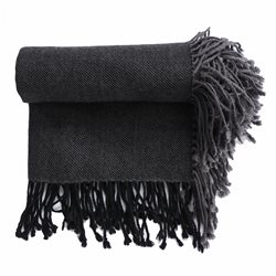 Solid color scarf