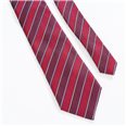 Striped tie