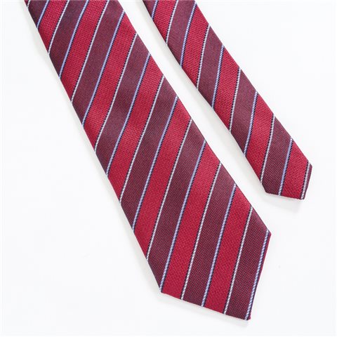 Striped tie