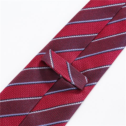 Striped tie
