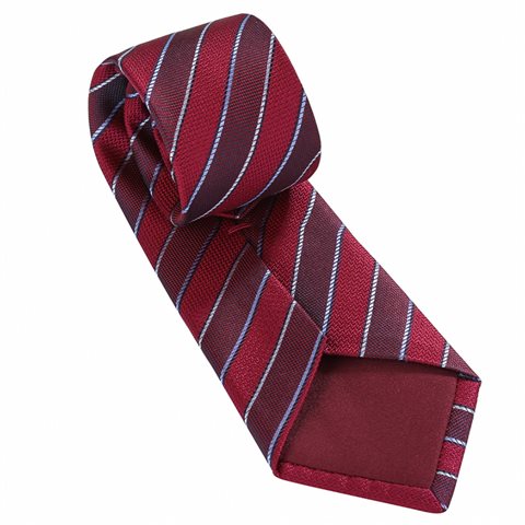 Striped tie