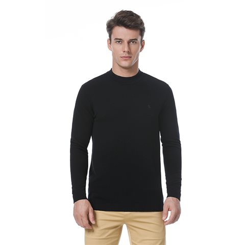ROUND NECK 100% WOOL T-shirt