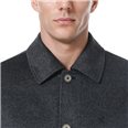  MONTAGUT BRITISH STYLE MEN'S LONG WOOL COAT (NAVY BLUE)