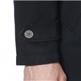  MONTAGUT BRITISH STYLE MEN'S LONG WOOL COAT (NAVY BLUE)