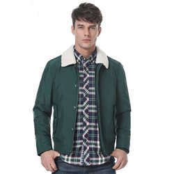  Sherpa collar bomber jacket