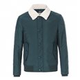 Sherpa collar bomber jacket
